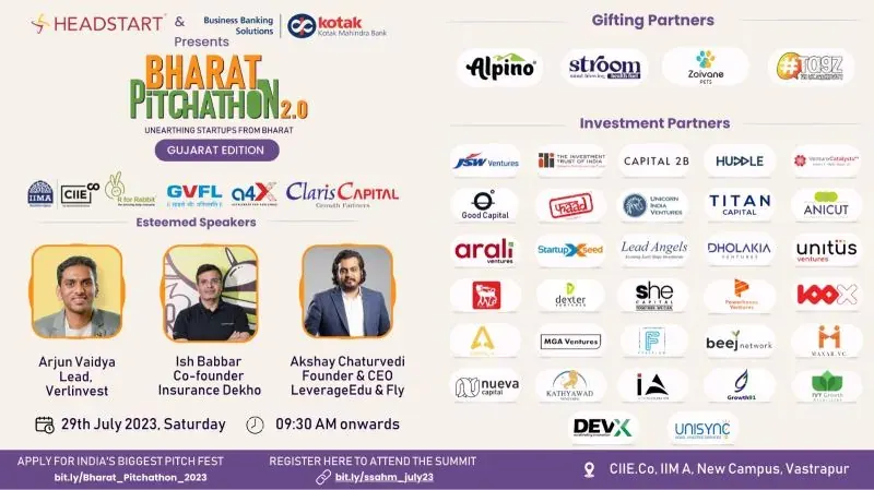 Event poster: Bharat Pitchathon 2.0
