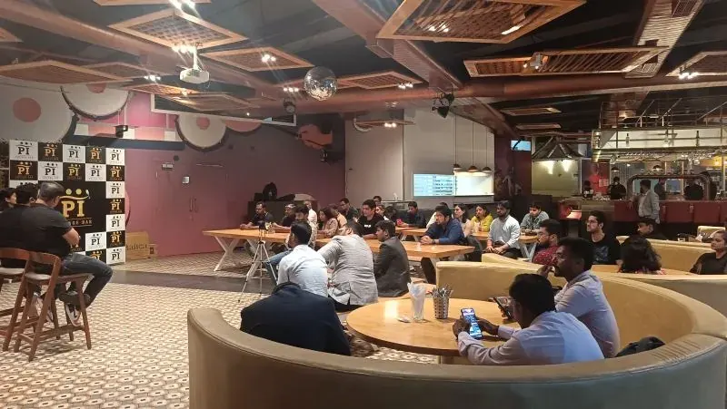 D2C Mixer audience and speakers