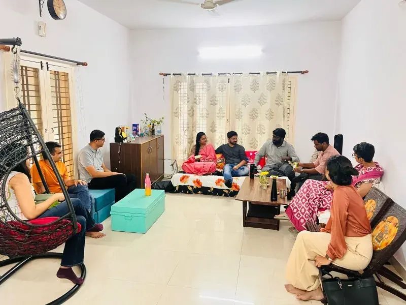 Product folks at the eChai Product Social