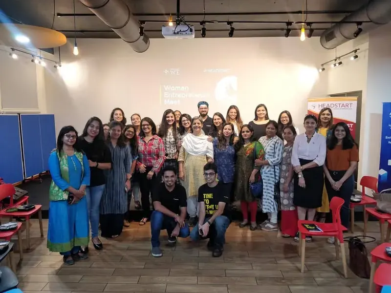Group photo at the Women Entrepreneurs Meet