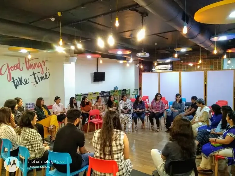 Women entrepreneurs sharing their journeys at DevX