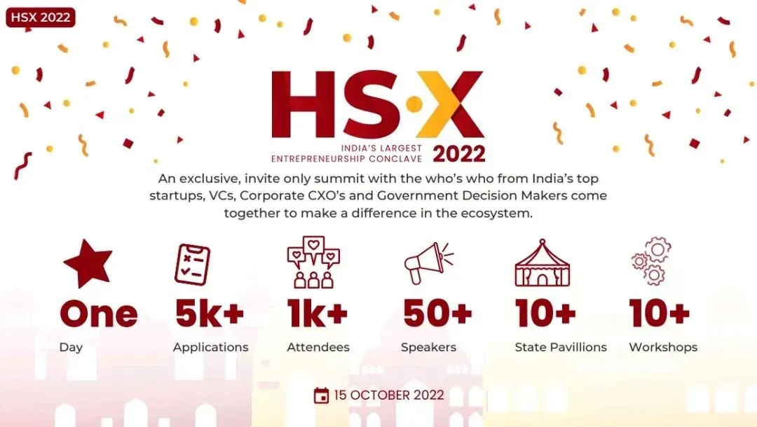 Event poster: HSX 2022: 1,000+ participants and 50+ speakers