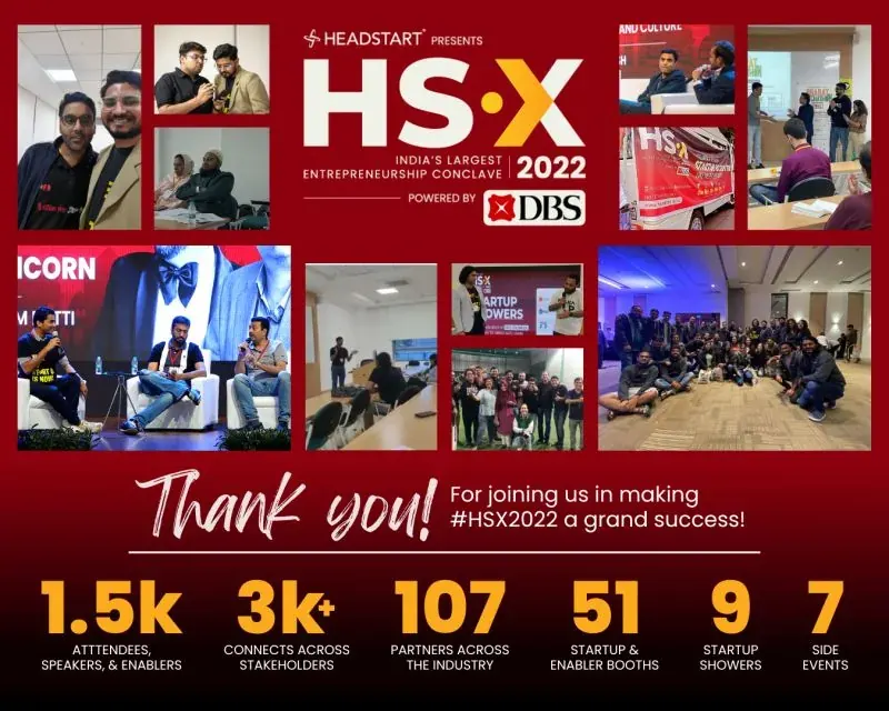 Event poster: HSX 2022 by the numbers