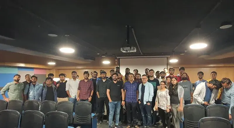 Attendees at a SaaS session hosted with eChai Ventures