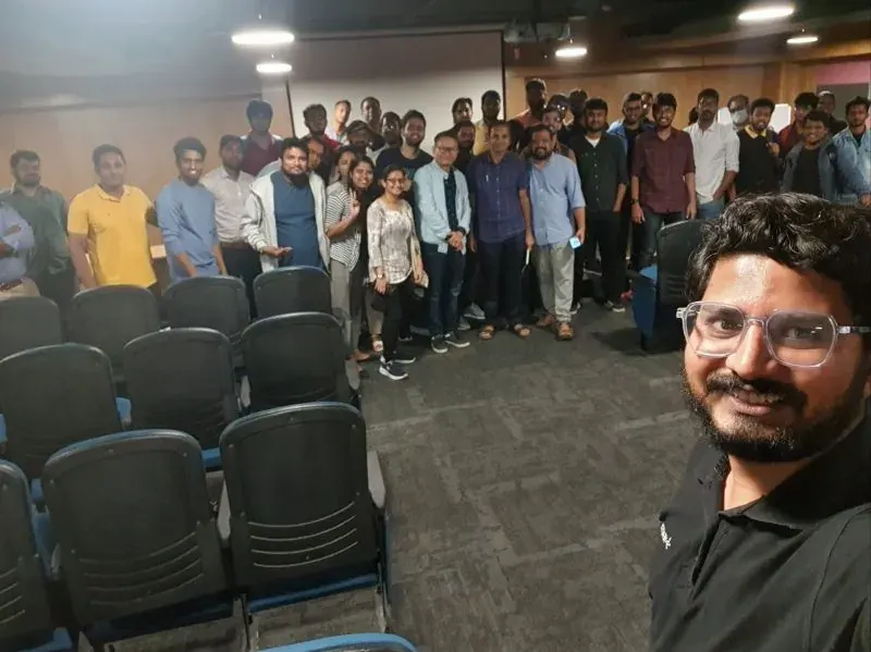 Attendees at a SaaS session hosted with eChai Ventures