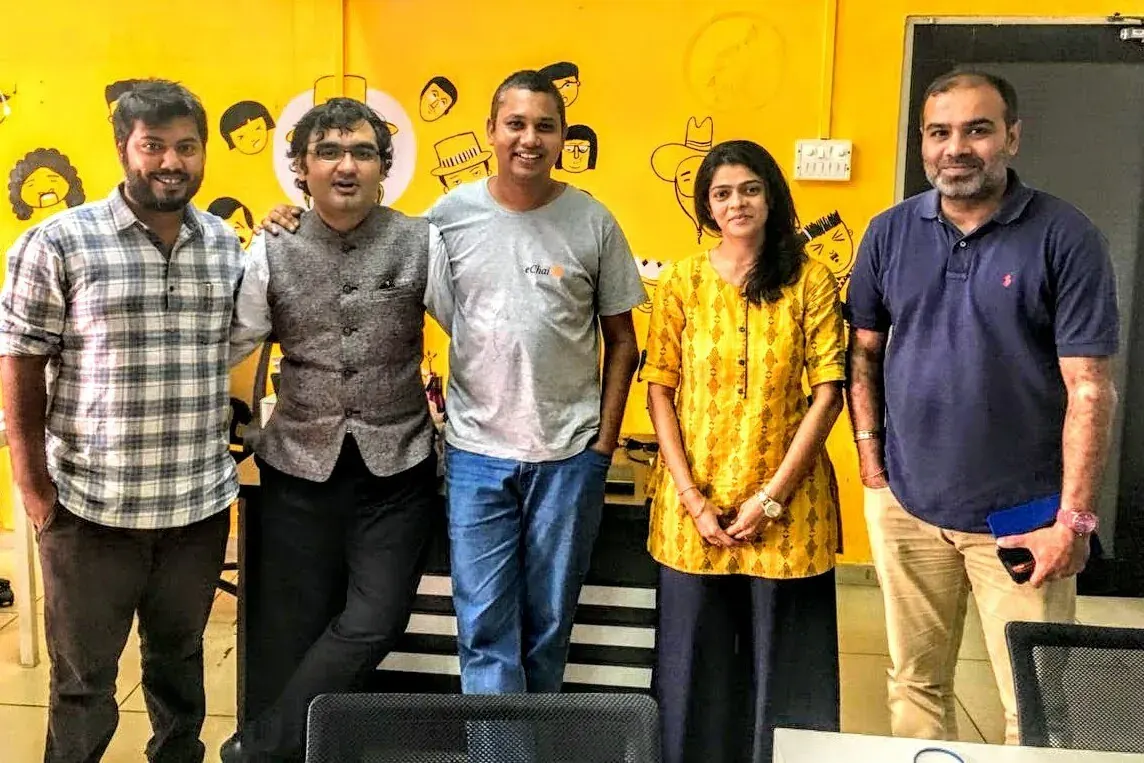 Group photo with Nikunj after the Experience the Next session