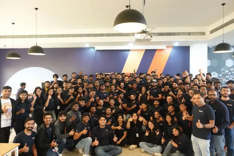 Teams at the Whatfix hackathon