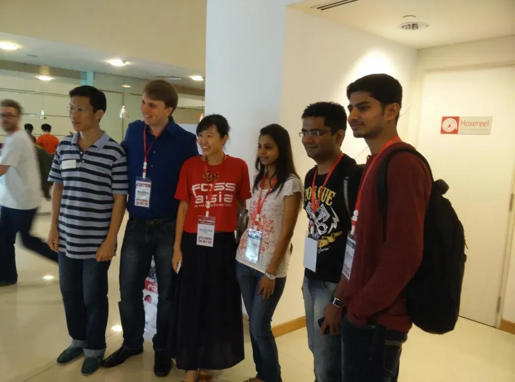 Group photo on the first day of FOSSASIA 2015