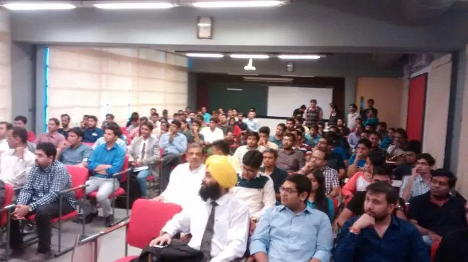 A full audience at Startup Saturday Ahmedabad