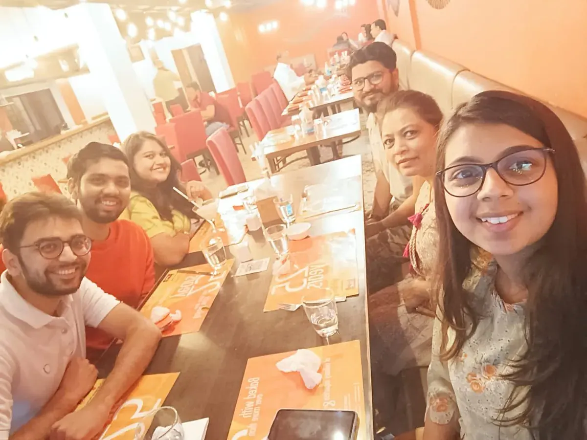 Nikunj with Headstart Ahmedabad volunteers