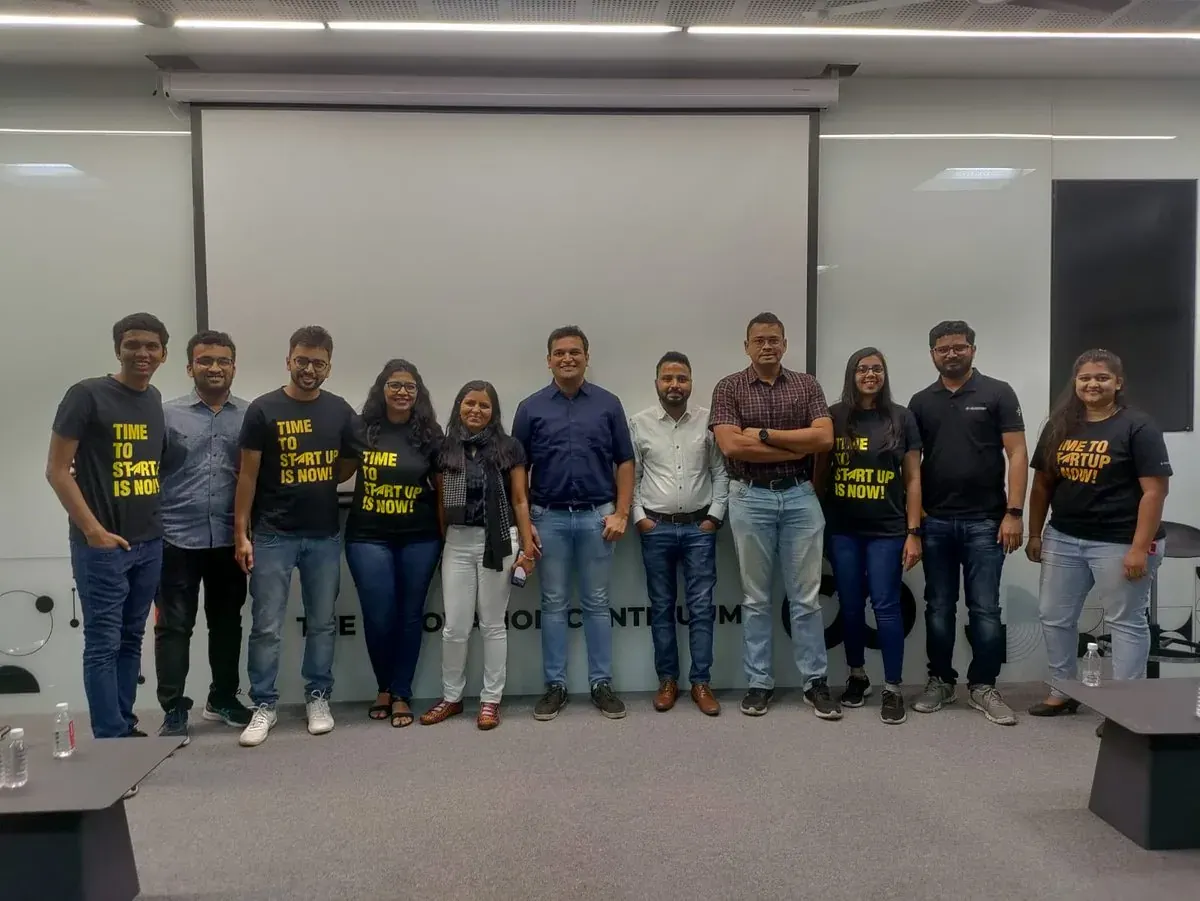 Group photo at Startup Saturday Ahmedabad