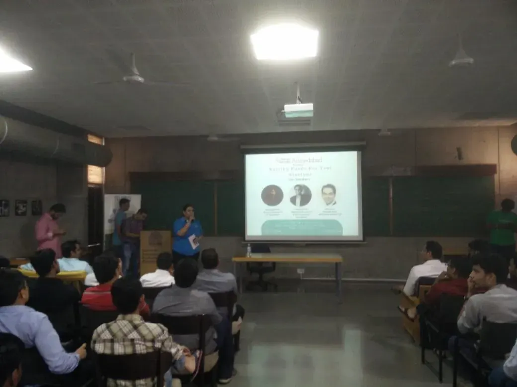 Audience at a Startup Saturday event at CIIE
