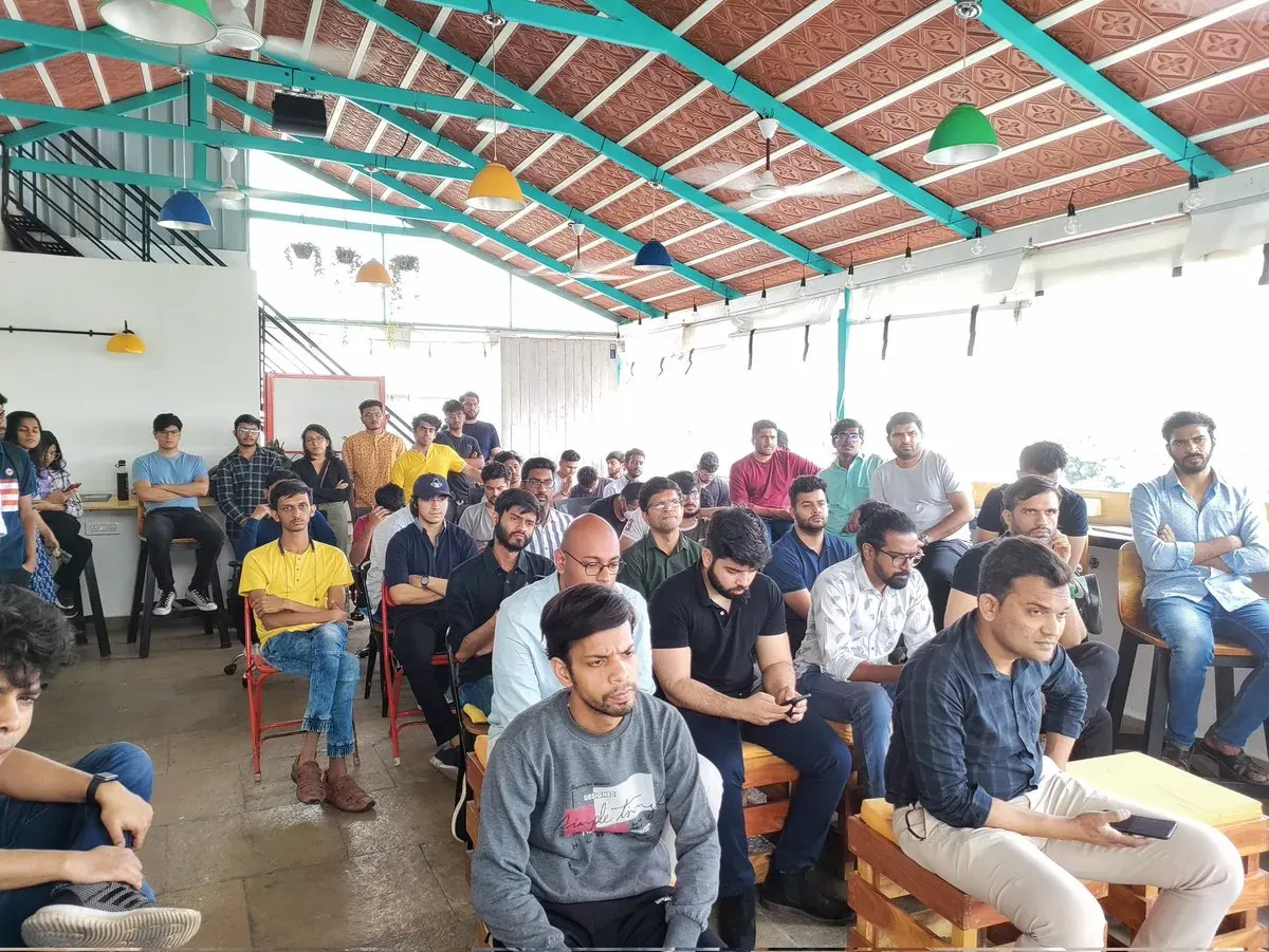 Attendees at the eChai Web3 meetup